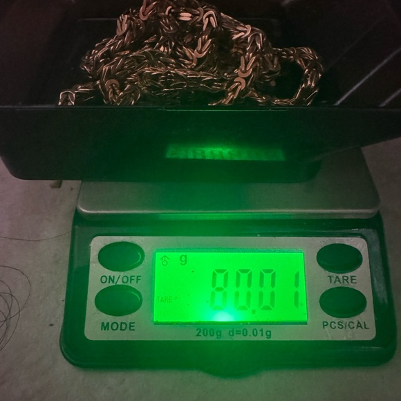 14k Solid Gold Byzantine Gold 26inch Chain Or 2 Pieces Bracelet With Necklace - Picture 6 of 6